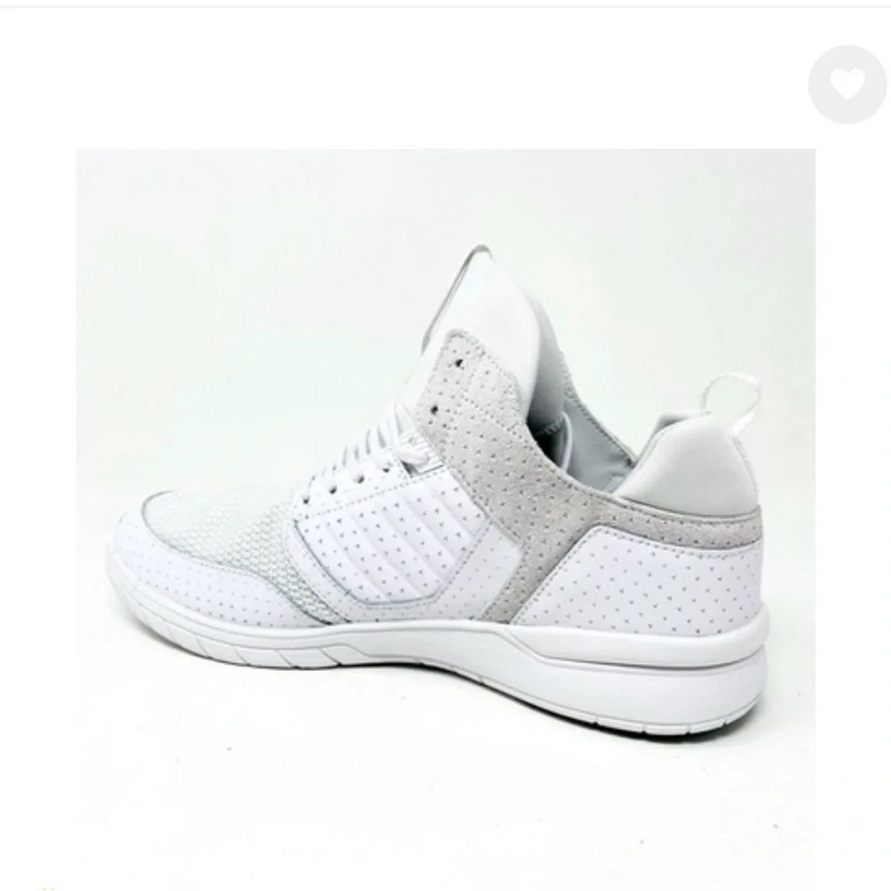 Stylish Y2K Supra White Men's Sneakers size 9